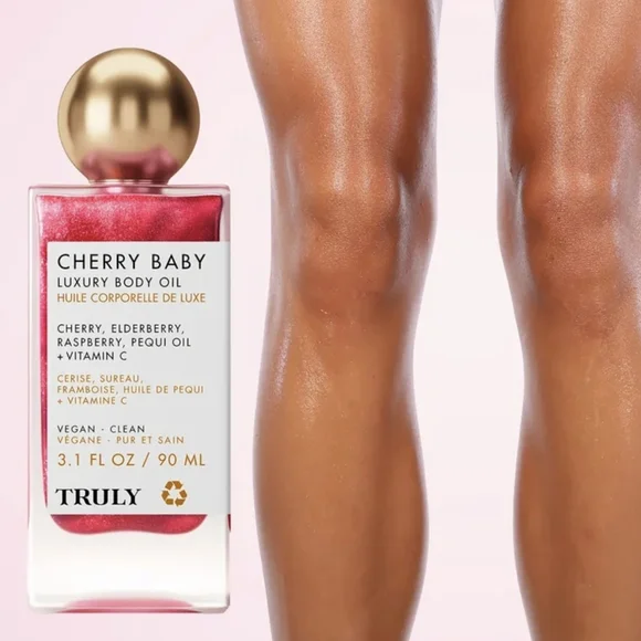 π Truly Cherry Baby Luxury Body Oil - Picture 9 of 14